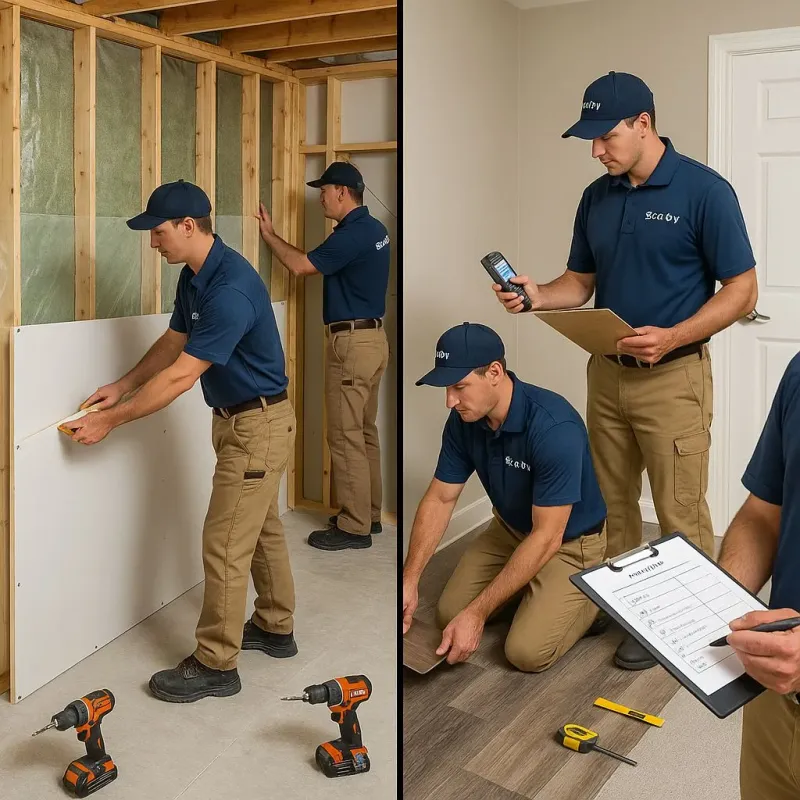 Repairs and Reconstruction process in Houston, MO