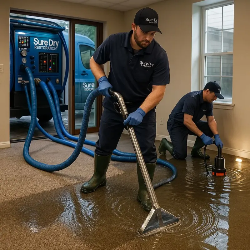 Water Extraction and Removal process in Houston, MO